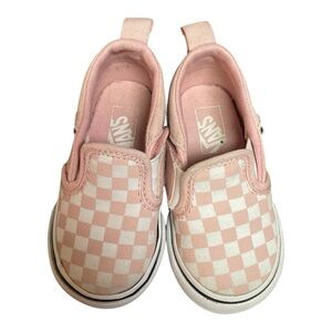 •Kids Classic Slip-On Checkerboard Shoe
